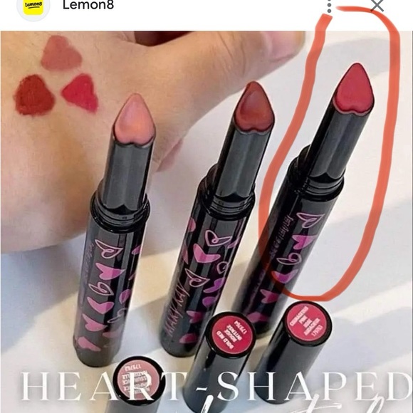 Mary Kay heart shaped lipstick, limited edition, “Courageous Pink”- Matte - Picture 4 of 10